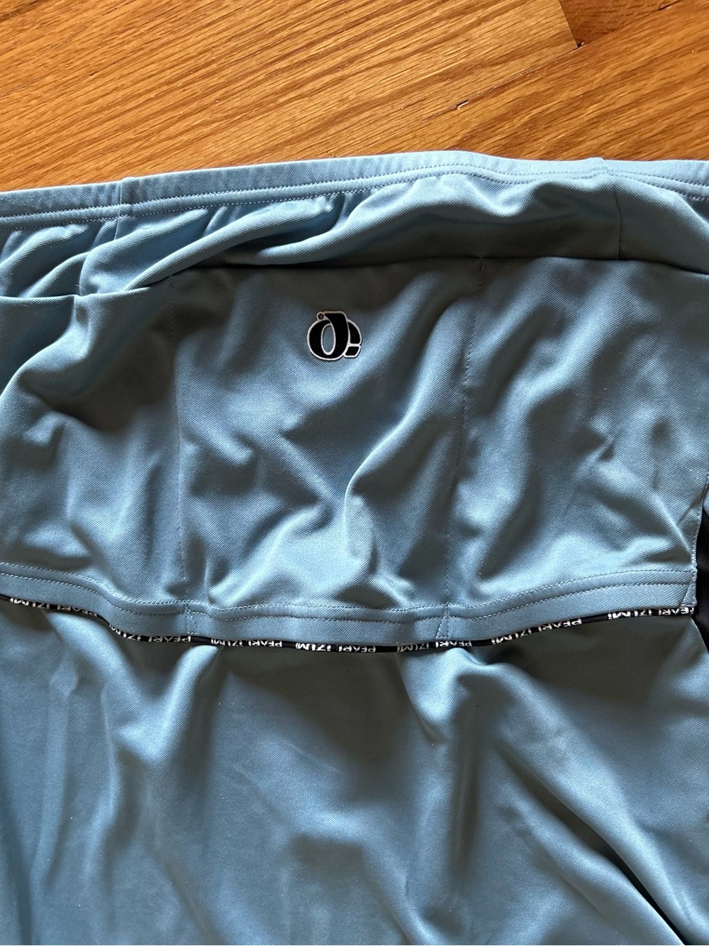 Pearl Izumi Men's Blue-Grey Half-Zip Performance Cycling Top with Black Accents - Picture 9 of 9